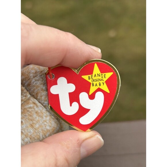 TY 1999 Signature Bear Beanie Baby Handmade in China. - Picture 5 of 8